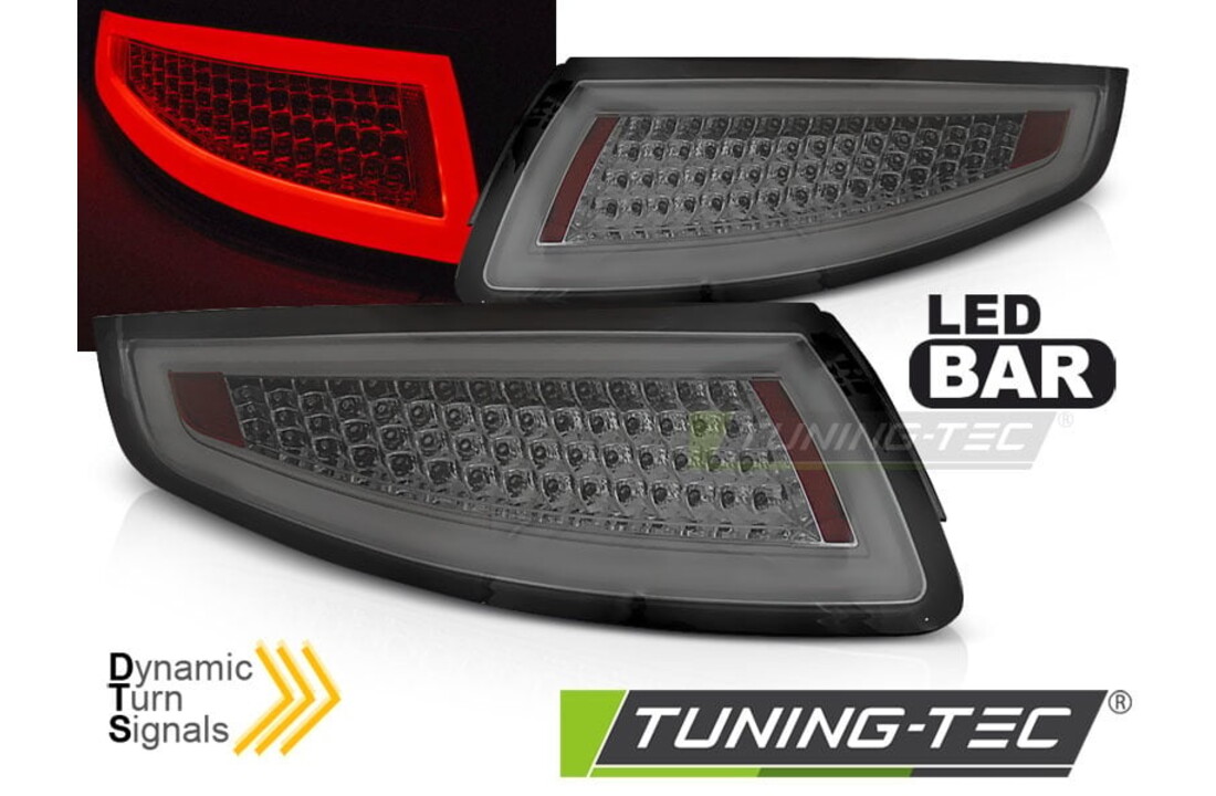 Achterlichten geschikt voor Porsche 911 997 04-09 - smoke