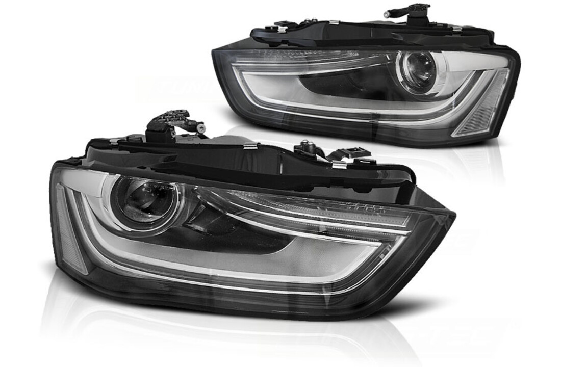 Koplampen zwart geschikt voor Audi A4 B8 12-15