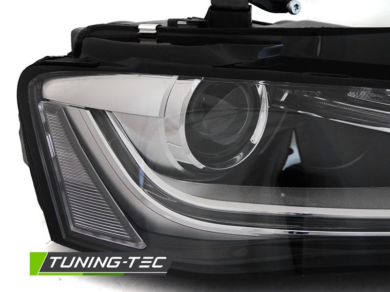 Koplampen zwart geschikt voor Audi A4 B8 12-15