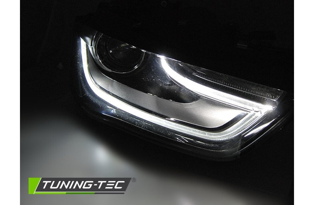 Koplampen zwart geschikt voor Audi A4 B8 12-15