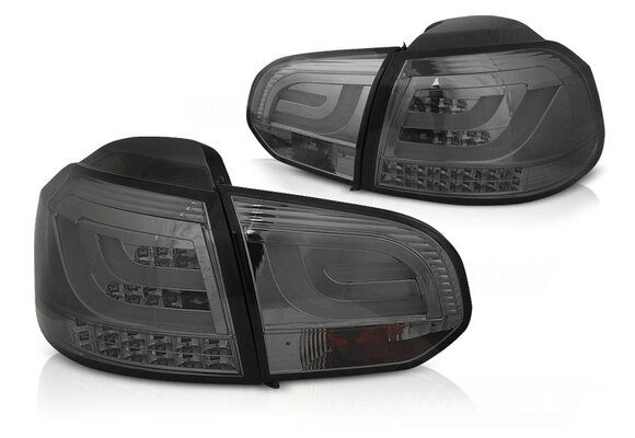 Achterlichten smoke geschikt voor VW Golf 6 10.08-12