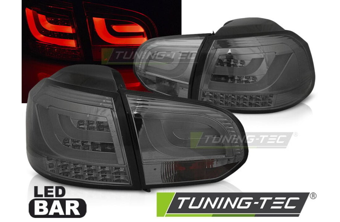 Achterlichten smoke geschikt voor VW Golf 6 10.08-12