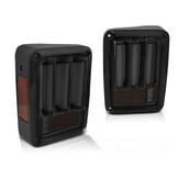 Achterlichten geschikt voor Chrysler Jeep Wrangler JK 07-18 smoke zwart