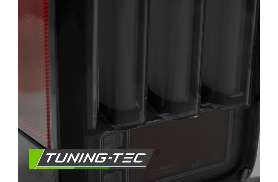 Achterlichten geschikt voor Chrysler Jeep Wrangler JK 07-18 smoke zwart