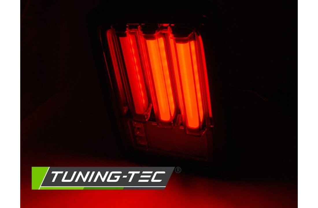 Achterlichten geschikt voor Chrysler Jeep Wrangler JK 07-18 smoke zwart