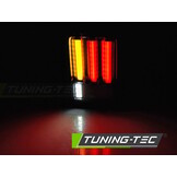 Achterlichten geschikt voor Chrysler Jeep Wrangler JK 07-18 smoke zwart