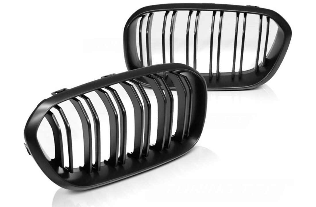 Grill geschikt voor BMW F20/F21 LCI 15-18 mat zwart design