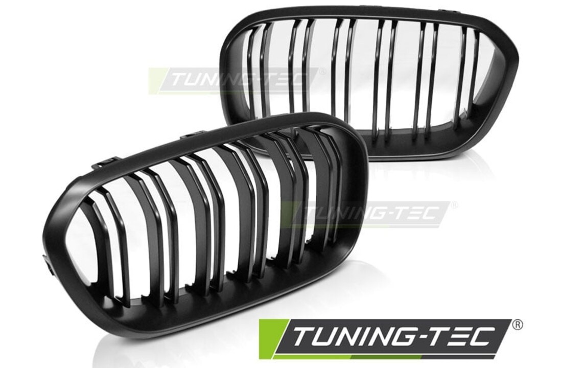 Grill geschikt voor BMW F20/F21 LCI 15-18 mat zwart design