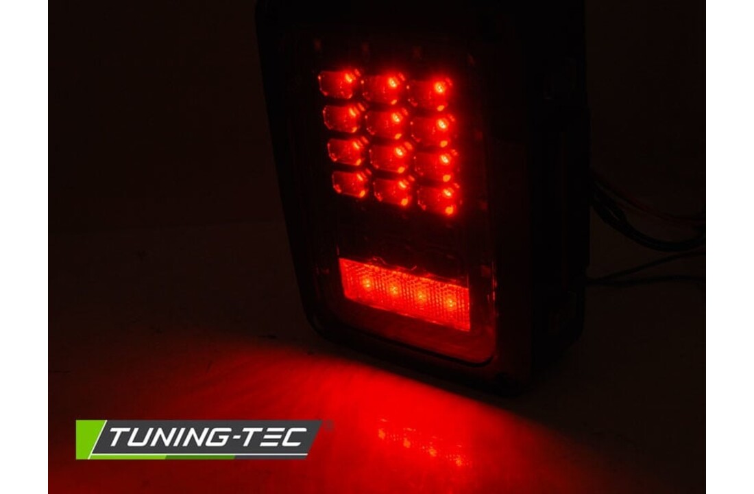 Achterlichten geschikt voor Chrysler Jeep Wrangler JK 07-18 zwart