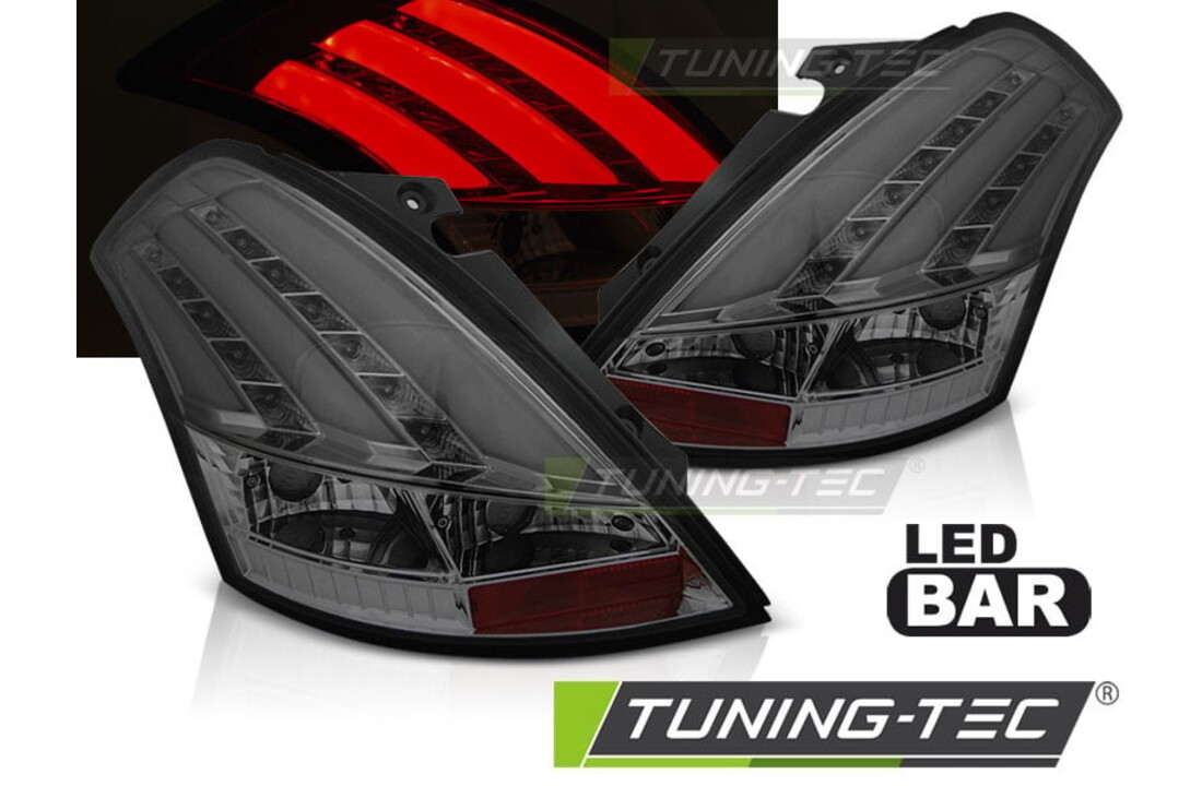 Achterlichten geschikt voor Suzuki Swift V 10-17 smoke