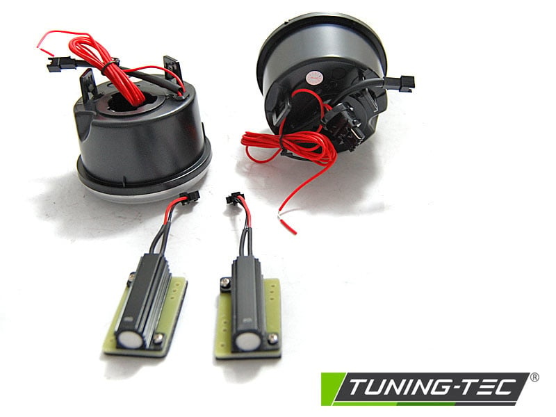 Knipperlichten geschikt voor Chrysler Jeep Wrangler JK 07-18 LED smoke