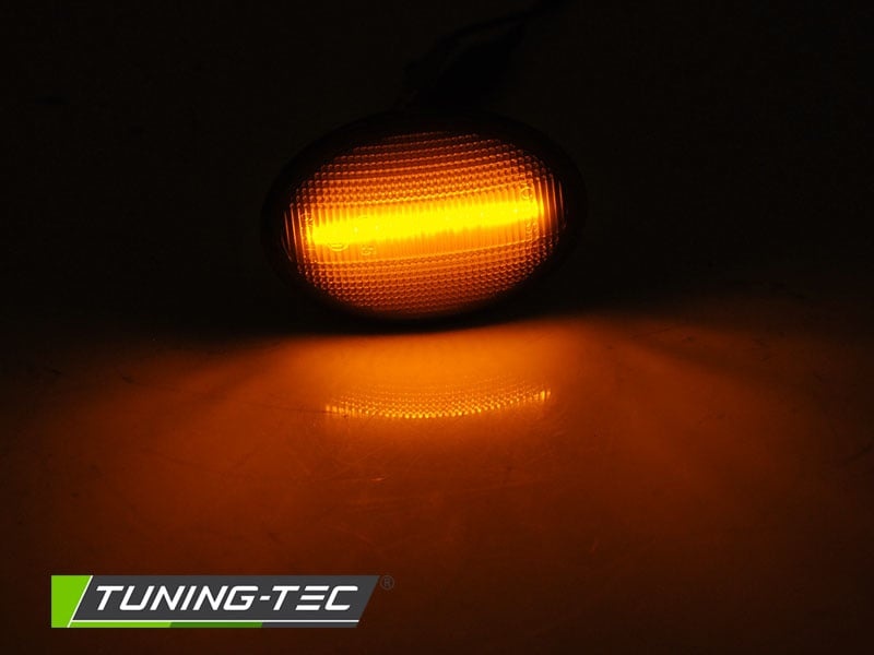 Zijkant knipperlichten geschikt voor Mini Cooper R56/R57/R58/R59 06-14 smoke LED