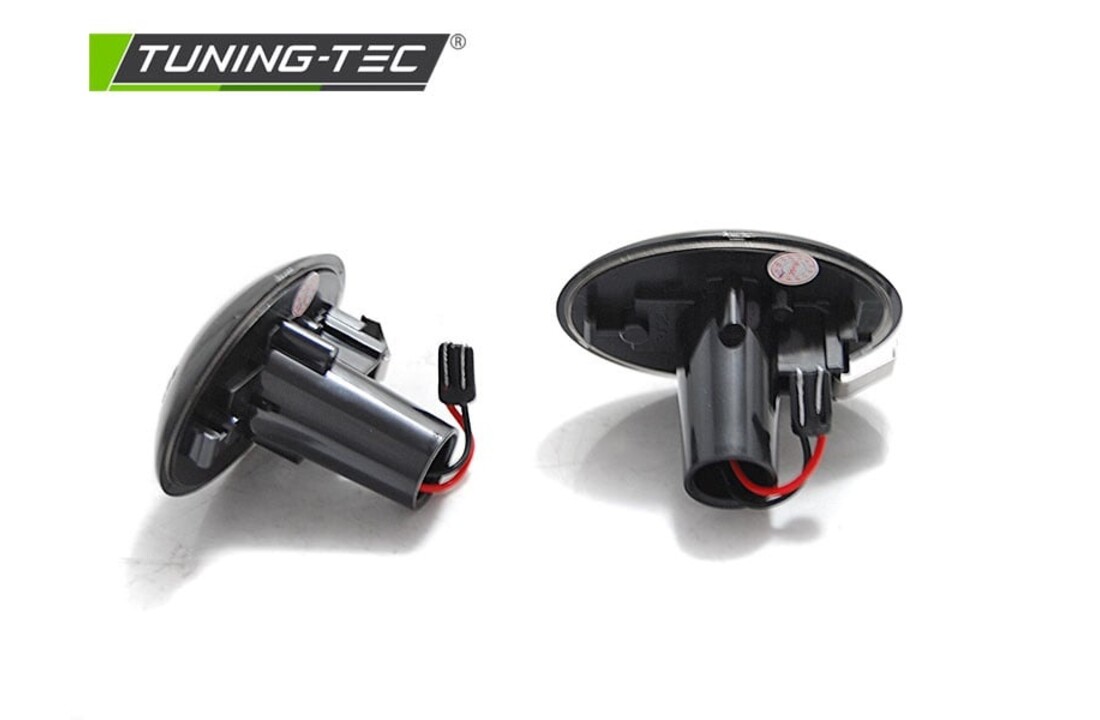 Zijkant knipperlichten geschikt voor Mini Cooper R56/R57/R58/R59 06-14 smoke LED