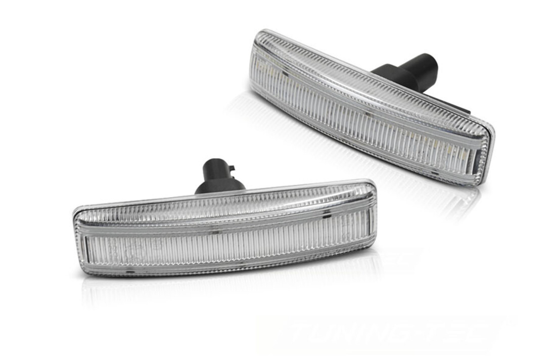 Zijkant knipperlichten geschikt voor Land Rover Range Sport 05-12 wit LED