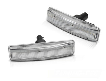 Zijkant knipperlichten geschikt voor Land Rover Range Sport 05-12 wit LED