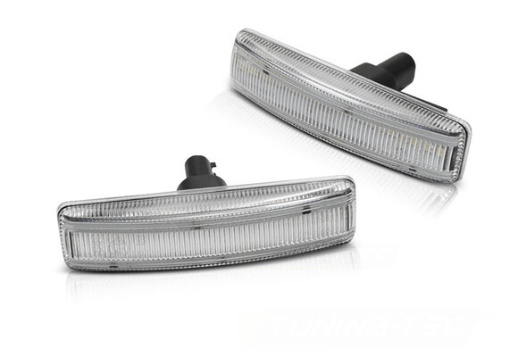 Zijkant knipperlichten geschikt voor Land Rover Range Sport 05-12 wit LED
