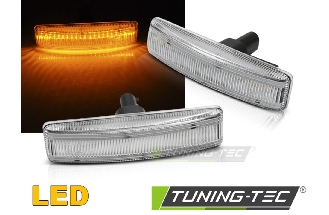 Zijkant knipperlichten geschikt voor Land Rover Range Sport 05-12 wit LED