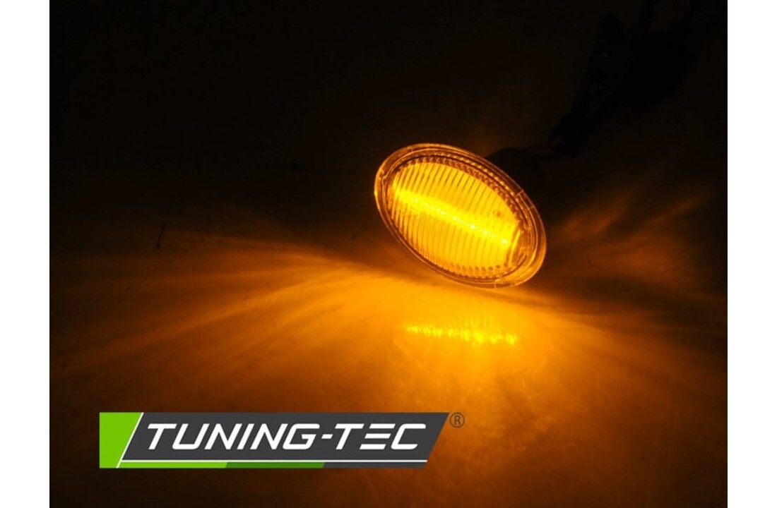 Zijkant knipperlichten geschikt voor Fiat 500 07-, Ford KA 08-, Lancia Ypsilon 04- wit LED