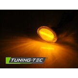 Zijkant knipperlichten geschikt voor Fiat 500 07-, Ford KA 08-, Lancia Ypsilon 04- wit LED