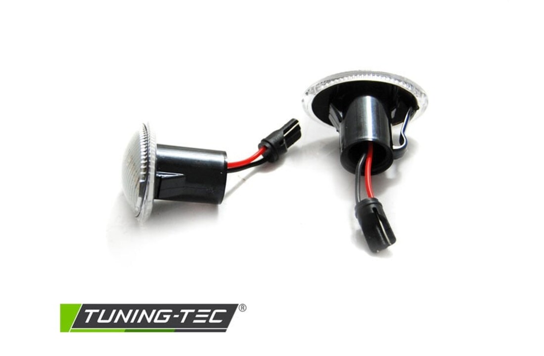 Zijkant knipperlichten geschikt voor Fiat 500 07-, Ford KA 08-, Lancia Ypsilon 04- wit LED