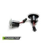 Zijkant knipperlichten geschikt voor Fiat 500 07-, Ford KA 08-, Lancia Ypsilon 04- wit LED