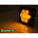 Zijkant knipperlichten geschikt voor Chrysler Jeep Wrangler JK 07-18 LED smoke