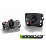 Zijkant knipperlichten geschikt voor Chrysler Jeep Wrangler JK 07-18 LED smoke