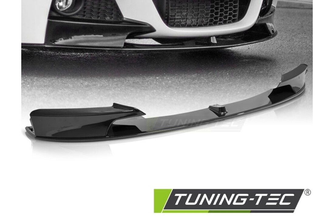 Voorspoiler geschikt voor BMW F30/F31 vanaf 2011 performance stijl glanzend zwart