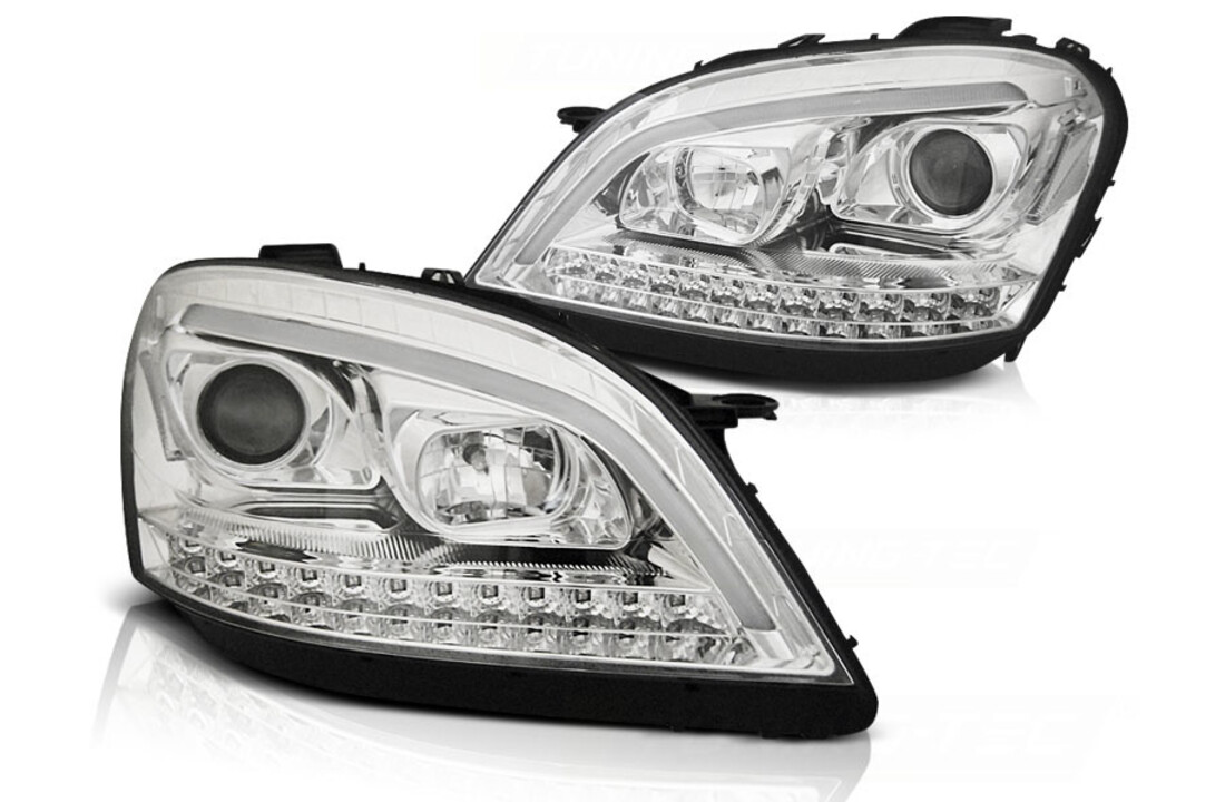 Koplampen met parkeerlicht geschikt voor Mercedes W164 ML M-Klasse 05-07 chroom