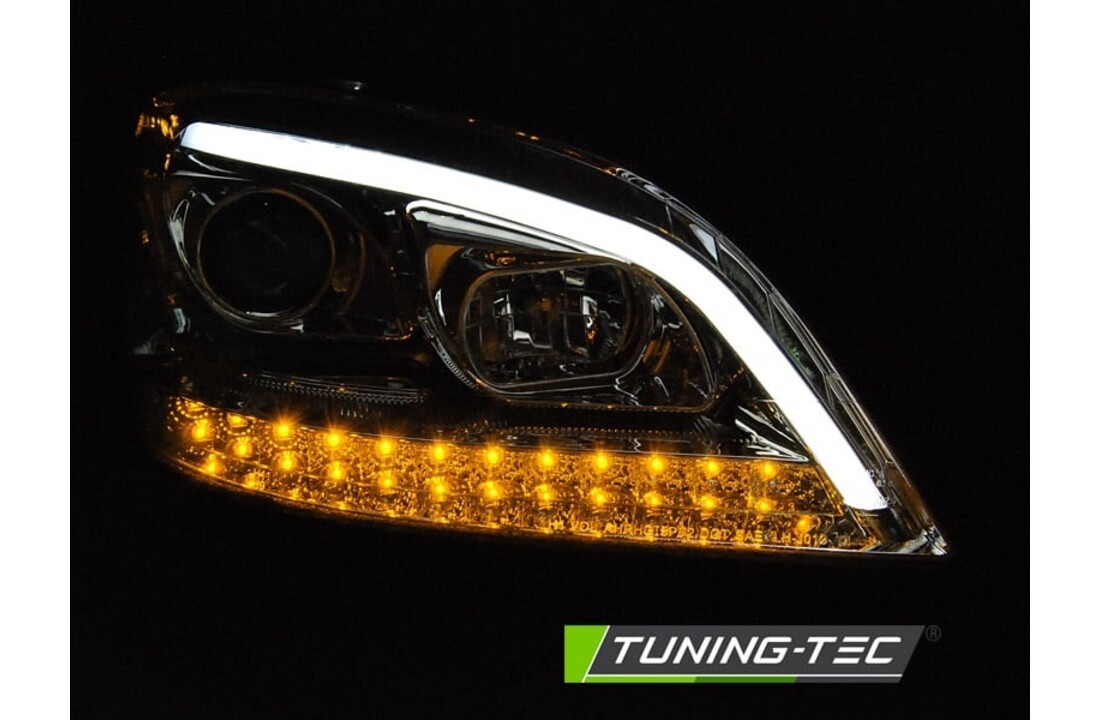 Koplampen met parkeerlicht geschikt voor Mercedes W164 ML M-Klasse 05-07 chroom