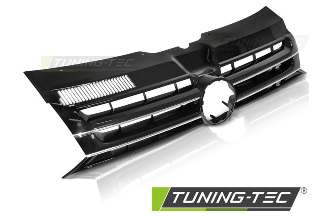 Grill chroom zwart geschikt voor VW T5 10-15 bus multivan