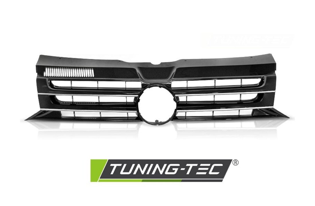 Grill chroom zwart geschikt voor VW T5 10-15 bus multivan