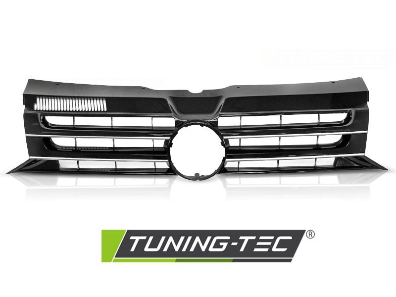 Grill chroom zwart geschikt voor VW T5 10-15 bus multivan