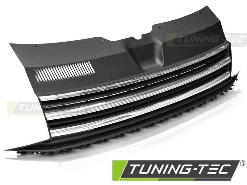 Grill geschikt voor VW T6 15-19 chroom zwart