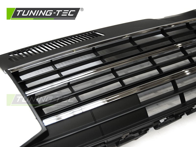 Grill geschikt voor VW T6 15-19 chroom zwart