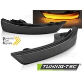 Knipperlichten spiegel geschikt voor Ford Focus 08-18/Mondeo 10-14 LED smoke