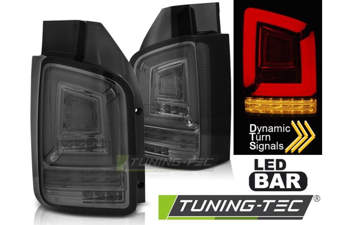 Achterlichten smoke geschikt voor VW T5 10-15