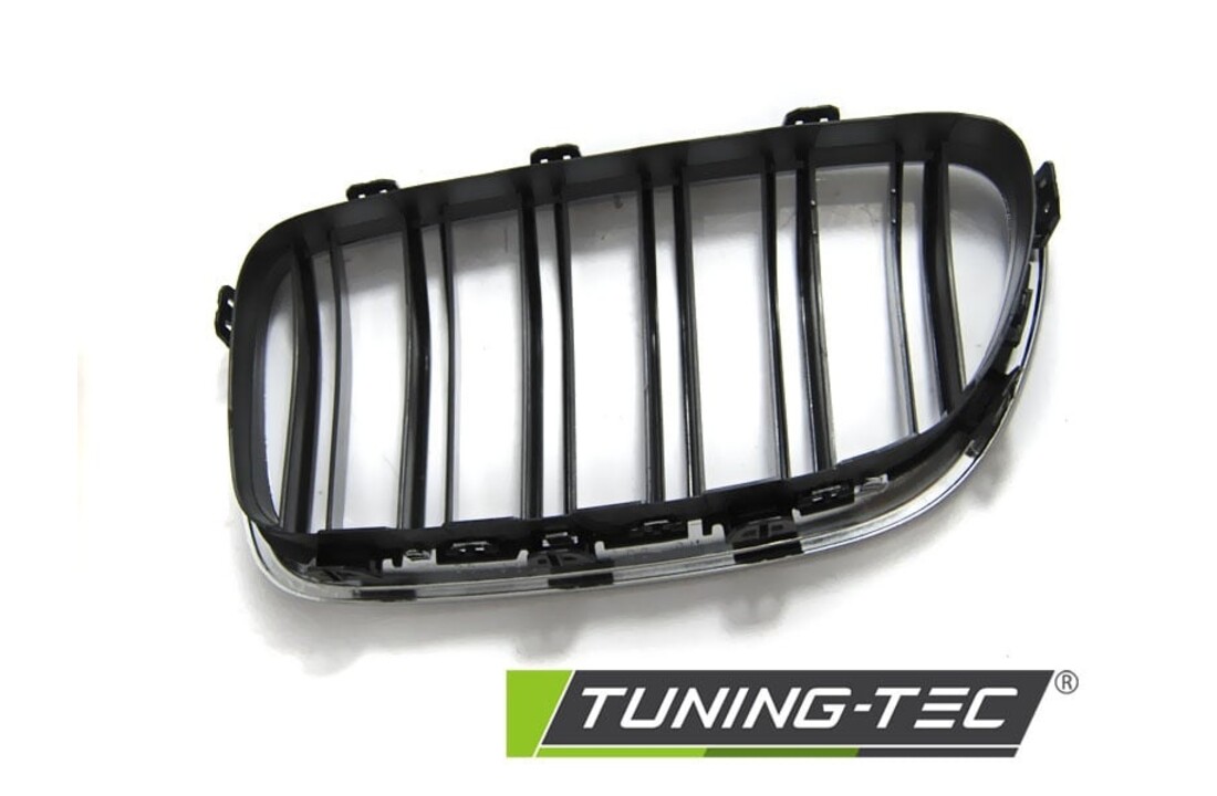 Grill geschikt voor BMW F10/F11 10-16 chroom glanzend zwart sport optieek