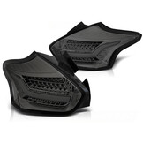 Achterlichten geschikt voor Ford Focus 3 15-18 hatchback smoke seq LED