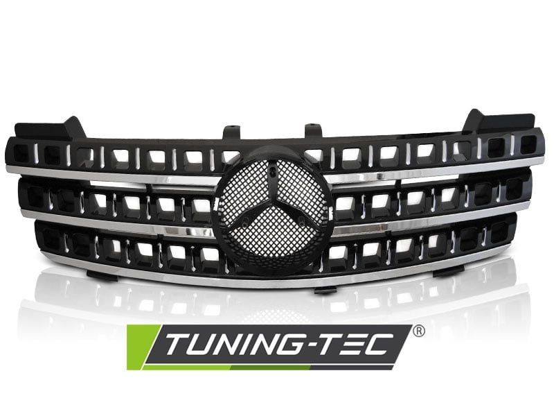 Grill geschikt voor Mercedes W164 05-08 zwart chroom