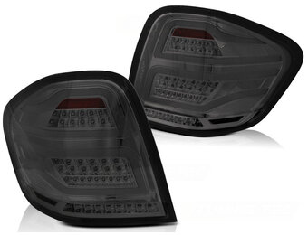 Achterlichten geschikt voor Mercedes M-Klasse W164 05-08 smoke LED