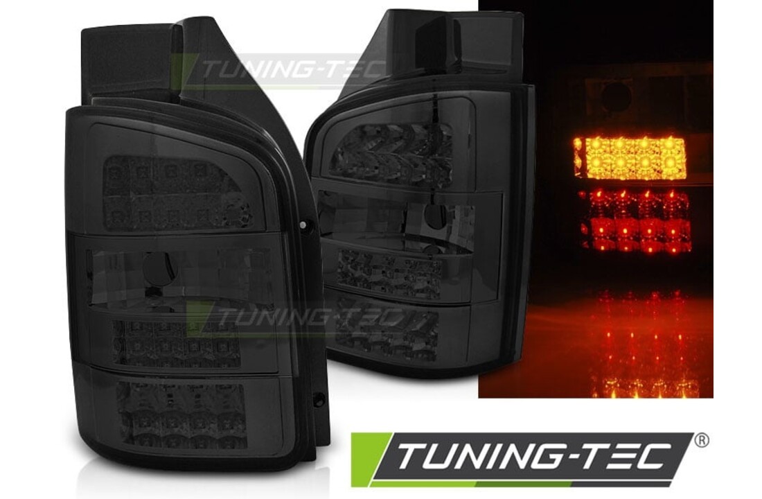 Achterlichten geschikt voor VW T5 04 03-09 smoke LED transporter