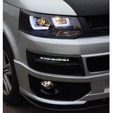 Mistlamp afdekking geschikt voor VW T5 10-15 LED DRL