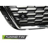 Grill AUDI A3 (8V) 17- RS3 STIJL CHROOM ZWART