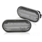 Zijkant knipperlichten geschikt voor VW Golf 4/Bora 95-/Golf 3 95-/Ibiza 95-99/Toledo wit LED