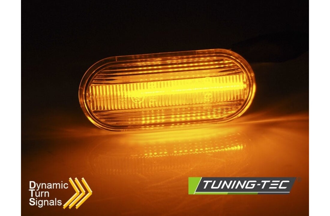 Zijkant knipperlichten geschikt voor VW Golf 4/Bora 95-/Golf 3 95-/Ibiza 95-99/Toledo wit LED