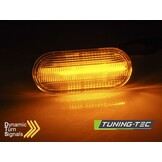 Zijkant knipperlichten geschikt voor VW Golf 4/Bora 95-/Golf 3 95-/Ibiza 95-99/Toledo wit LED