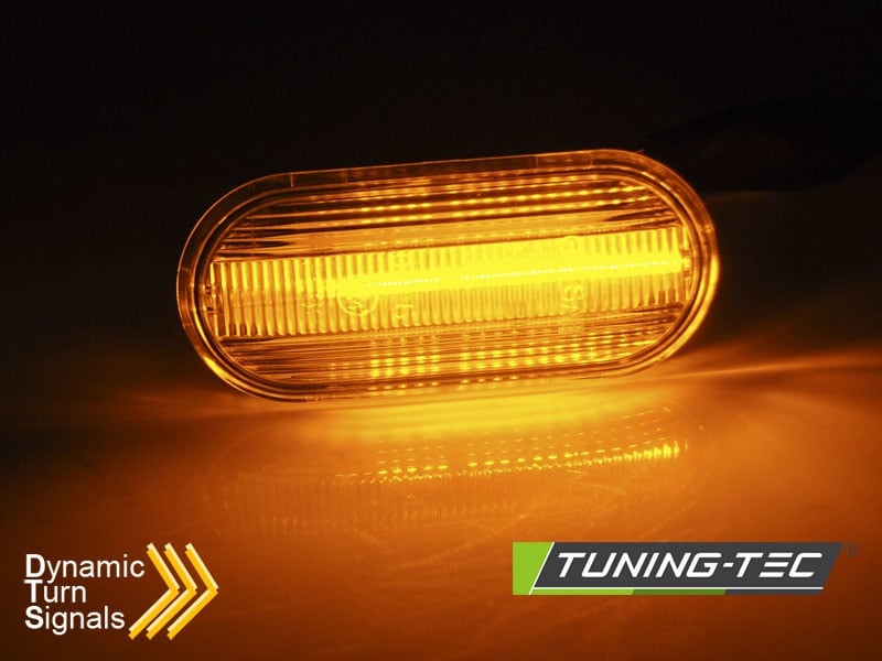 Zijkant knipperlichten geschikt voor VW Golf 4/Bora 95-/Golf 3 95-/Ibiza 95-99/Toledo wit LED