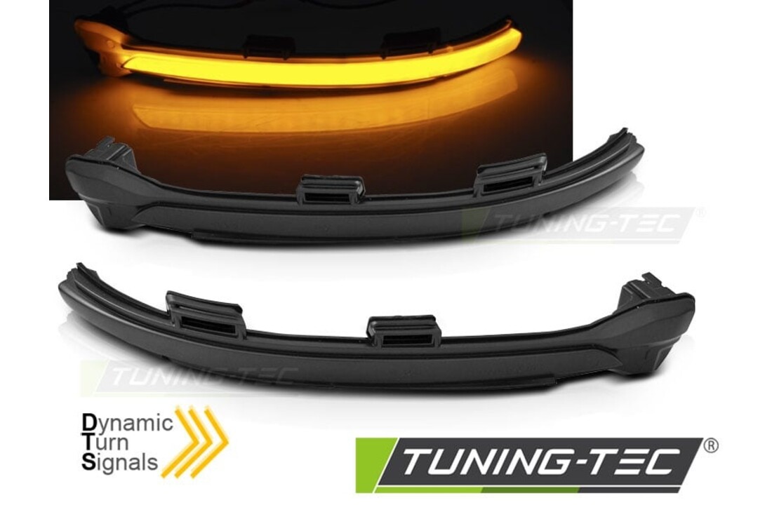 Knipperlichten spiegel geschikt voor VW Golf 7 Sportsvan Touran II smoke LED seq