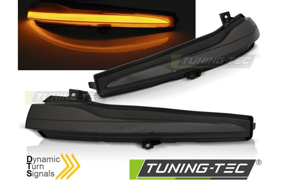 Knipperlichten spiegel geschikt voor Mercedes W205/W213/W222 smoke LED